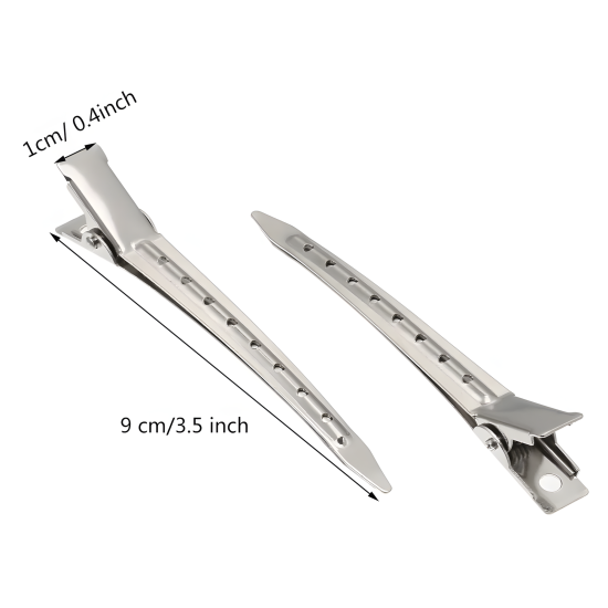 Metal Hair Clips 12 Pcs